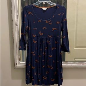 Boden Bird Print Tunic